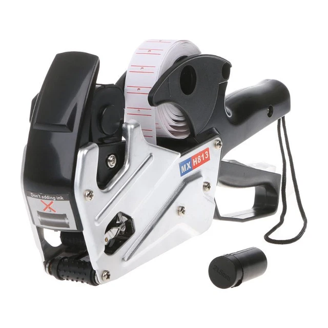 MX-H813 A-line 8 Digits Labeler Labeller Label Paper For Retail St