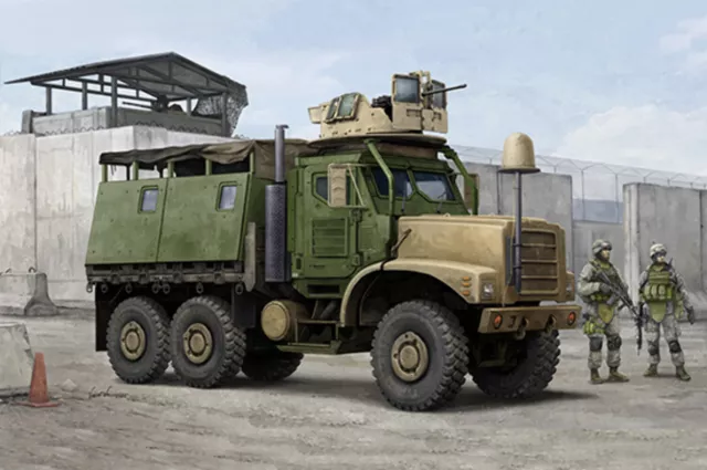 Trumpeter 1/35 US MK23 MTVR MAS TRUCK WITH ARMOR PROTECTION Kit à monter