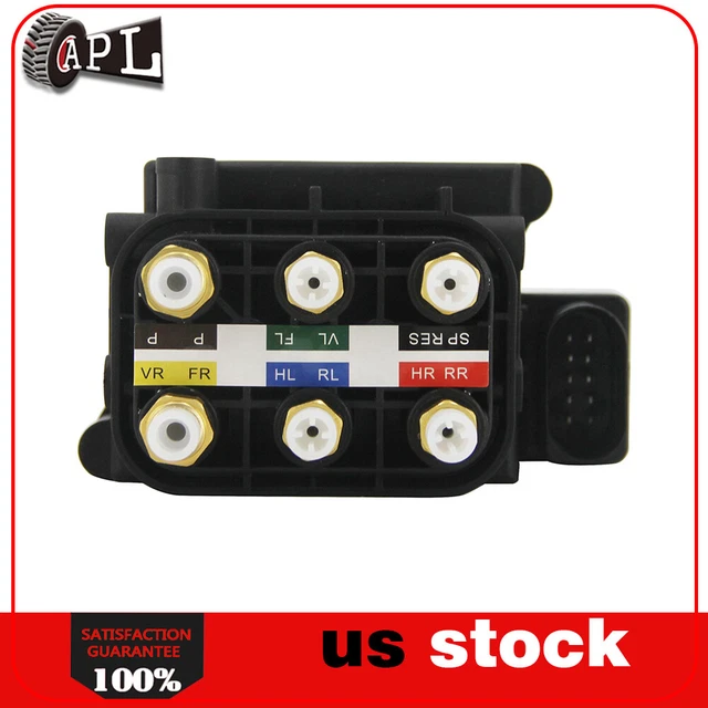 AIR RIDE SUSPENSION Solenoid Valve Block For Audi A6 C7 S6 A7 S7 A8 D4