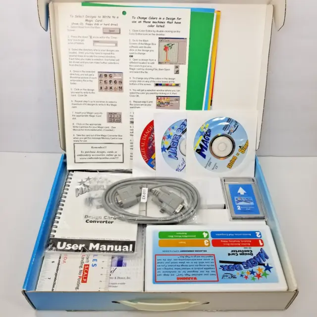 Kit de conversión de tarjetas de diseño OESD MAGIC BOX máquinas de bordar con tarjeta Bernina +
