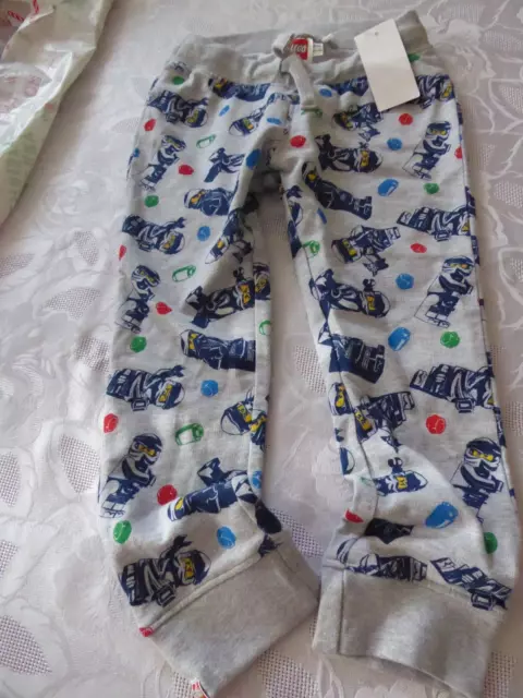 Lego Boys Sweat Pant jogger trousers age 3-4 years nwt