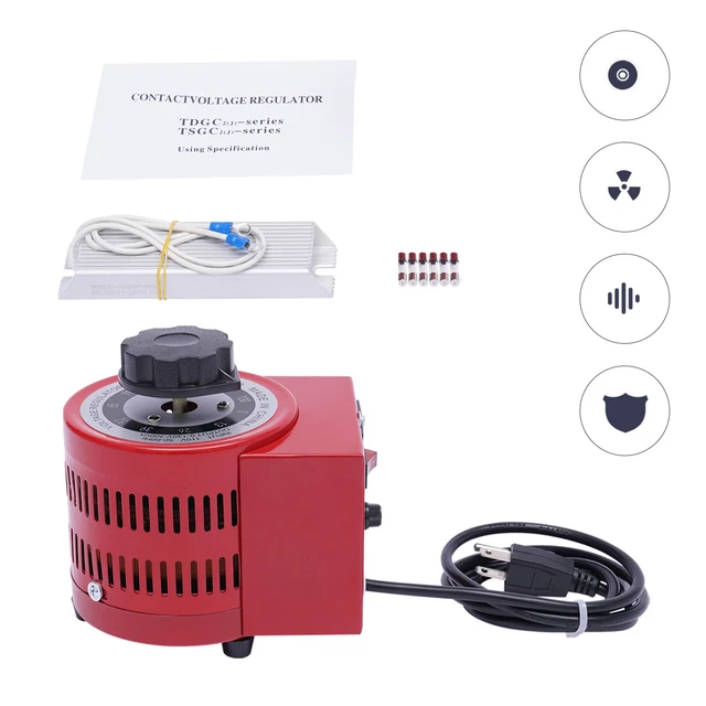 0-130V Auto Voltage Transformer AC Variable Voltage Converter Transformer