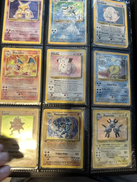 CARTE POKÉMON PIKACHU 58/102 Set de Base Wizards EDITION 1999 Etat