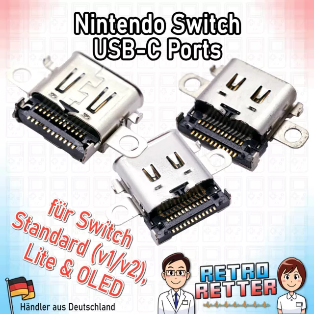 USB-C Port - Nintendo Switch Standard | Lite | OLED - Ladeport Strom Ladebuchse