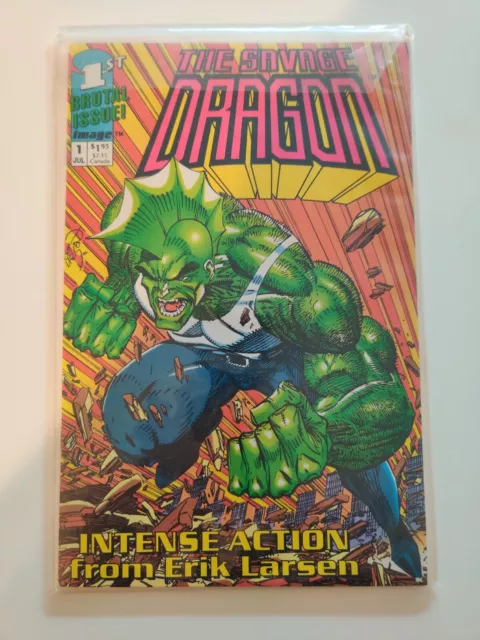 THE SAVAGE DRAGON BRUTAL#1/ 1st ISSUE IMAGE COMICS 1992 ERIK LARSEN/ NM MINT