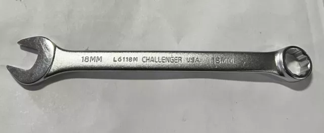 Proto Challenger 6118M 18mm Combination Wrench Made In USA