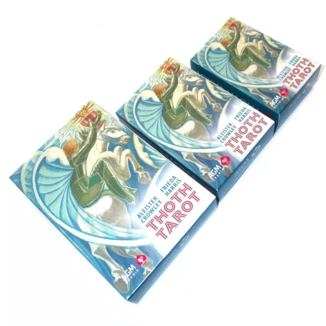 Mayitr Aleister Crowley Thoth Tarot Pocket Yenİ Mühürlü 78 Kart Mısır