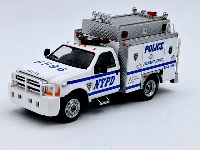 Code 3 NYPD ESU Vehicles 1/64 scale!! - YouTube