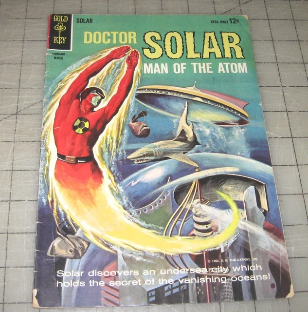 Doctor SOLAR Man of The Atom #7 (Mar 1964) Good- Condition Comic - Gold Key