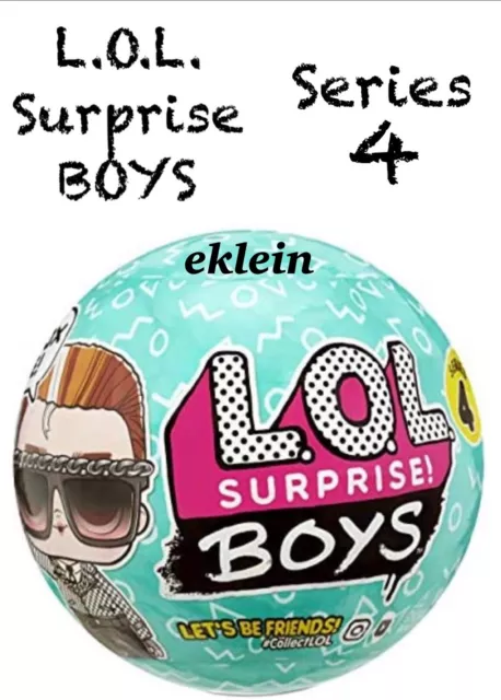 New LOL Surprise BOYS Series 4 - One Sealed Ball
