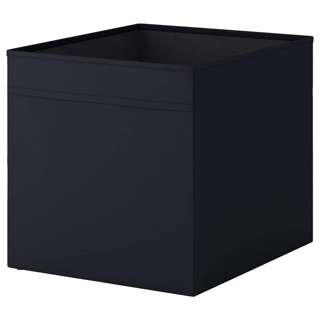 IKEA DRONA BLACK Storage Box For KALLAX Shelving Unit Toy Box EUR 6