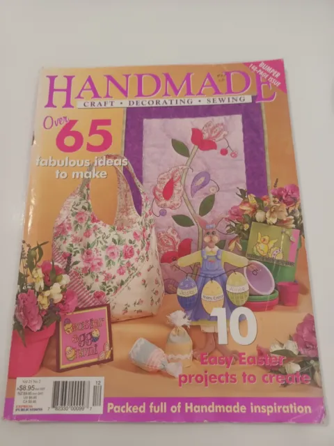 Handmade Craft Decorating Sewing Magazine Vol 23 No 2