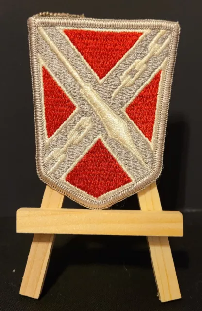 Virginia National Guard Headquarters Red & Gray Patch