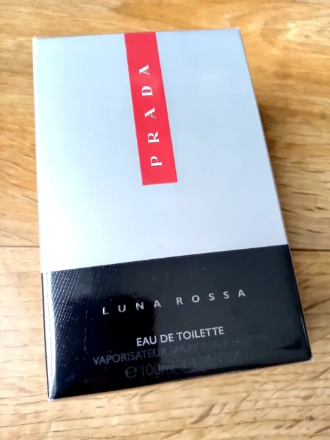 PRADA Luna Rossa Eau de Toilette Parfum pour Homme 100 ml NEUF & ORIGINAL