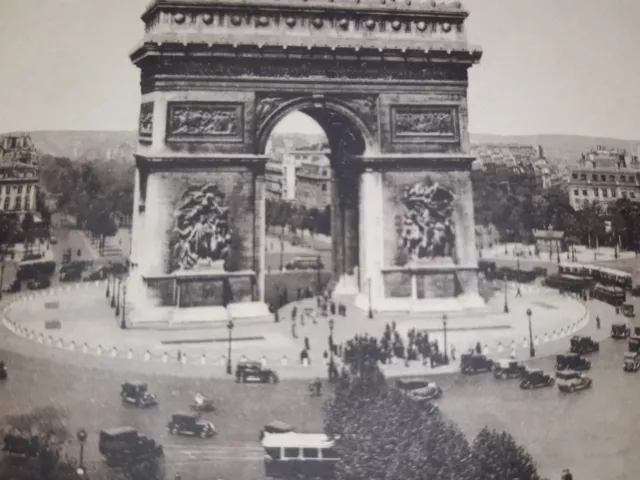 Carte Postale Ancienne Paris La Place De L'étoile 2