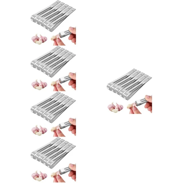 30 PCS GARLIC Peelers Garlic Tweezers Garlic Peeling Tweezers Garlic