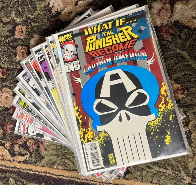 marvel Punisher comics bulk lot