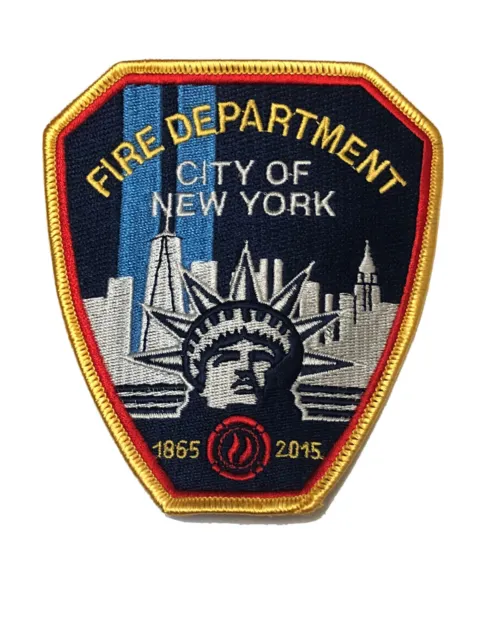 FDNY NEW YORK City Fire Department 150th Anniversary Patch. EUR 10,46 ...