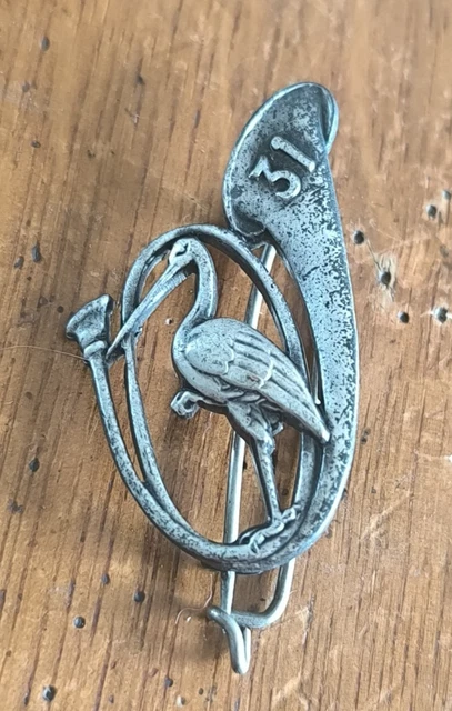 Insigne Original 31e BCP (Bataillon De Chasseurs à Pied) - Arthus Bertrand - Occasion
