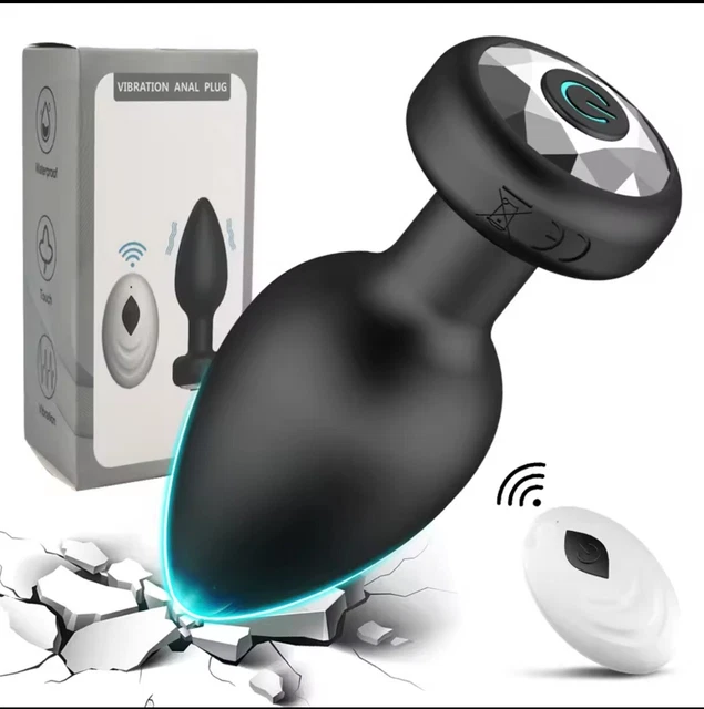 Plug Anal Vibrant 10 Vitesses - Sextoy BDSM - Marque Etudevis - Neuf