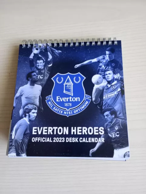 Calendario Da Scrivania FC Everton - Anno 2023