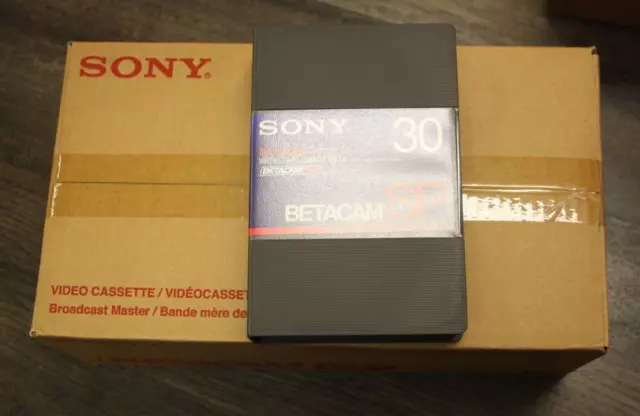 lot 4 x 10 cassettes Digital BETACAM SP SONY BCT-30MA  K7 Neuve New