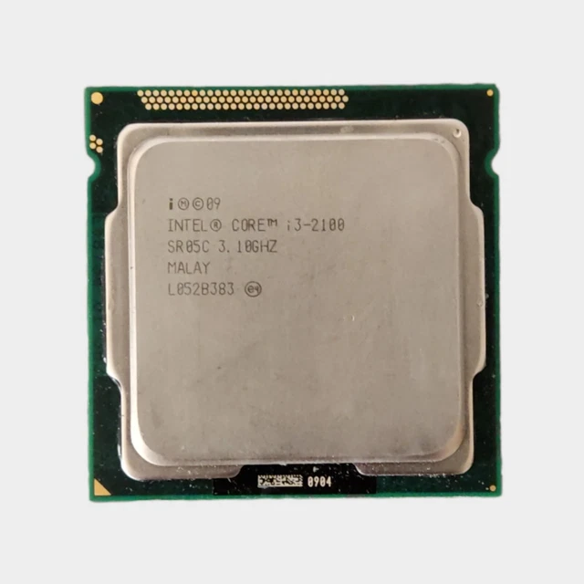 Intel Core I3-2100 - 3.10GHz (3.3 Ghz OC Stable Air) - 3MB - SR05C - LGA1155