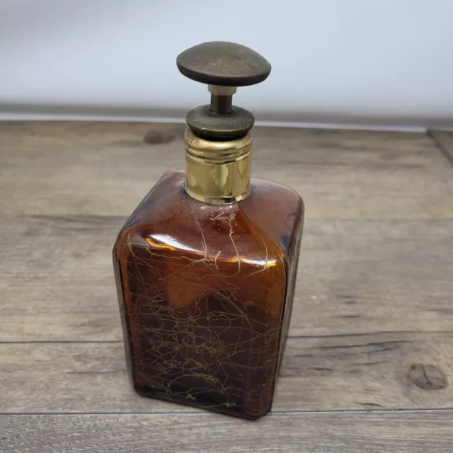 Brown Glass Bottle Vintage