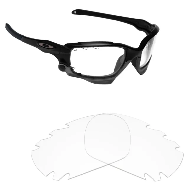 Newest Replacement Lenses for-Oakley Jawbone Vented HD Clear