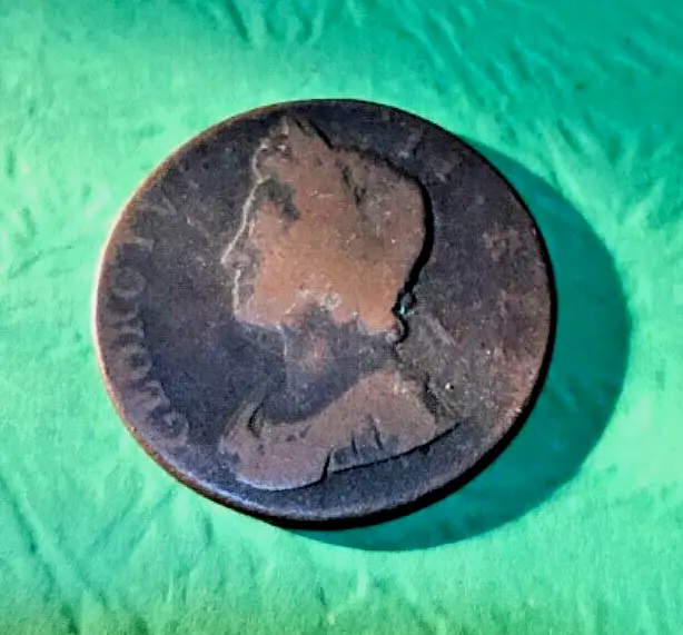 ☆ EXCITING  !!- 1729 Pre- Revolutionary War Coin !! ☆ Good Detail ☆ King Geo II