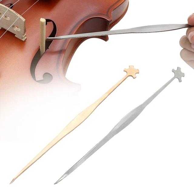 Couteau De Rasage Violon Yinfente - Outil Luthier En Laiton Et Acier