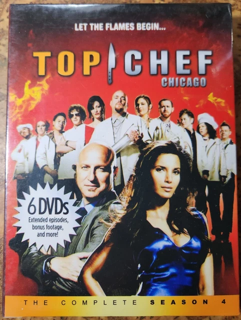 TOP CHEF: CHICAGO The Complete Season (4 DVD Set, 2010) Padma