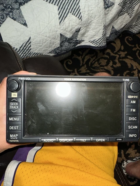 2006 Toyota Tundra Sequoia AM FM JBL Stereo Navigation 86120-0C160 DW468100-0170