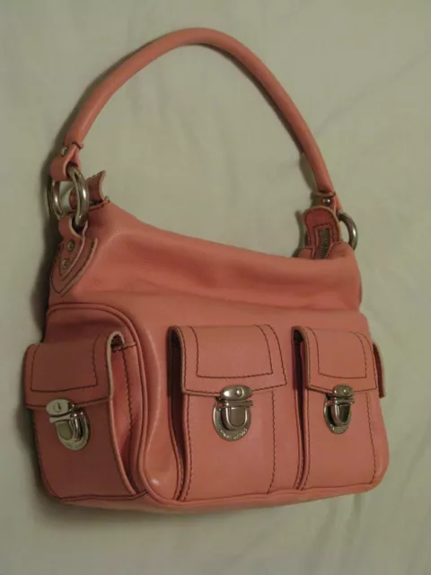 Marc Jacobs Collection 'Blake' Blush Pink Multi-Pocket Hobo Bag Classic Style