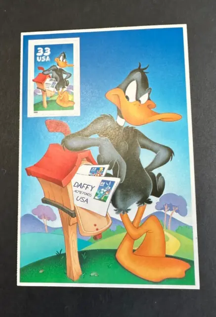 US Scott #3306c, MNH 33c, 1999, Daffy Duck, Looney Toons, perf single pane