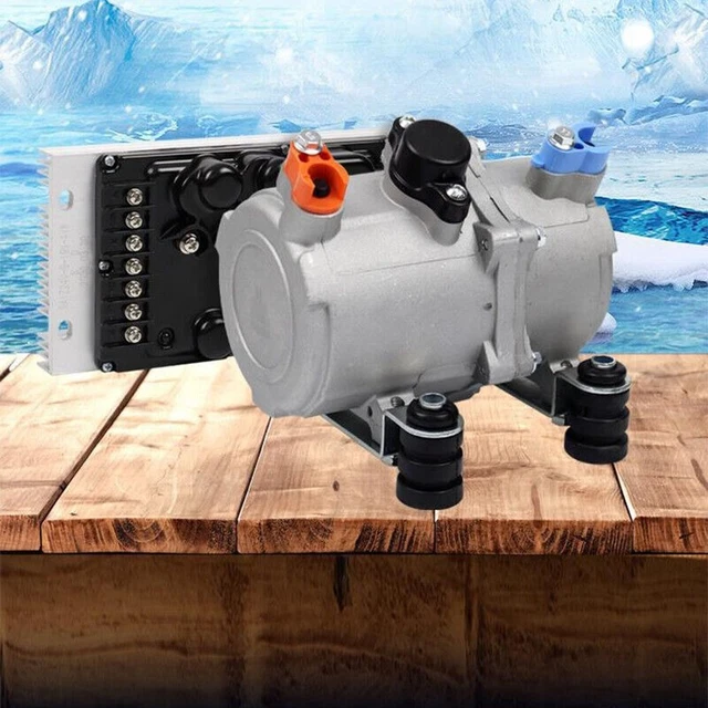 CAR AIR CONDITIONING Refrigeration Retrofit Compressor,12V Truck