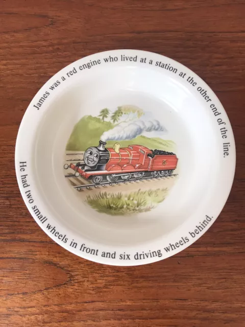 Wedgwood Of Etruria and Barlaston Thomas The Tank Engine Porridge Bowl Childs