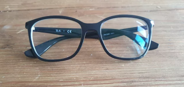 Ray Ban black glasses frames. RB 7066 2000.