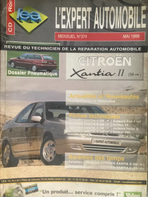 REVUE TECHNIQUE CITROEN Xantia II tous modèles depuis 98