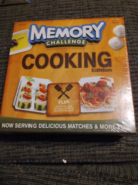 Cooking Edition MEMORY CHALLENGE 2012 Usaopoly Complete