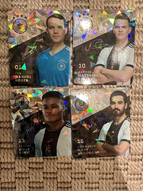 Rewe WM 2022 Sammelkarte Glitzerkarte – Matthias Ginter, Inkl. WIZUALS Sticker