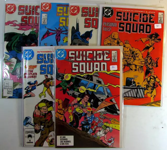 Suicide Squad Lot of 6 #2,7,8,10,11,12 DC Comics (1987) 1st Print Comic Books
