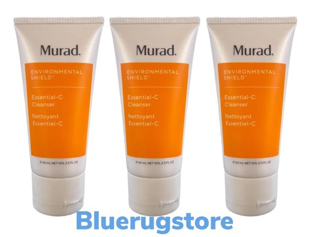 3 X Murad Environnement Bouclier Essential-C Nettoyant 59ml Neuf