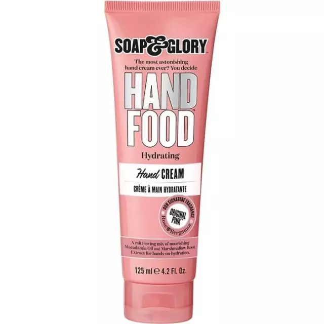 Soap & Glory Hand Food Hand Cream 125ml or Travel Size 50ml  FAST SHIPPING!