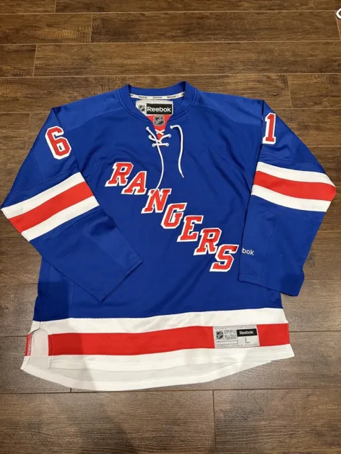 Rick Nash #61 New York Rangers NHL Jersey Reebok Size Large