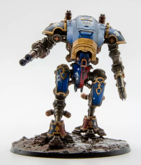 pair of  40k Imperial Knight Armiger Warglaive House Terryn commision listing