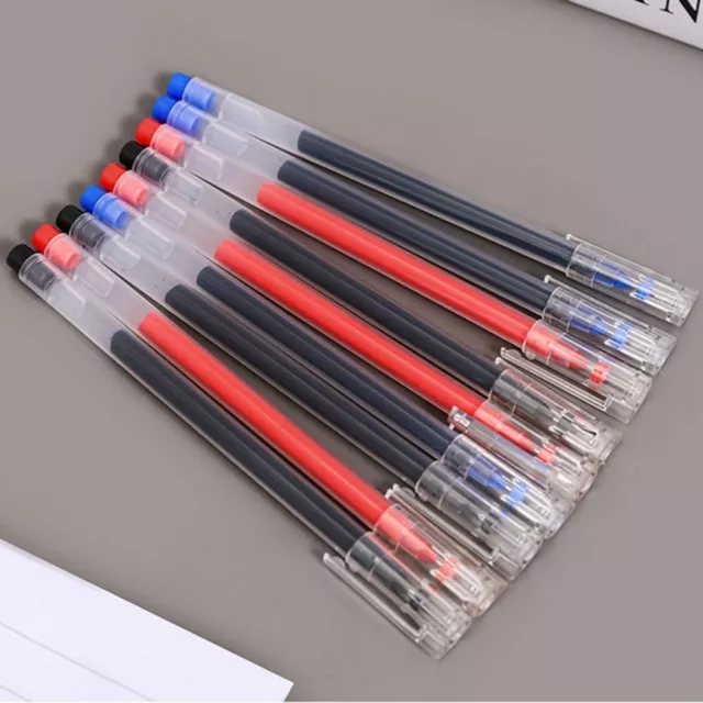 10PCS Black/Blue/Red Ink Ballpoint Pen 0.5mm Neutral Pen Writing Pen  Students