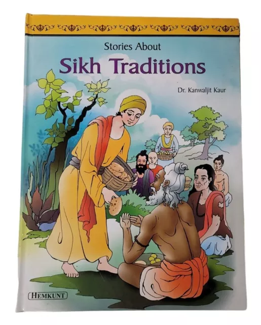 Sikh kids stories About Sikh traditions Sikhism Book Colour photos in English MA