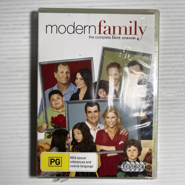 Modern Family: Season 1 DVD 2009 4 Disc Set Brand New Sealed Region 4