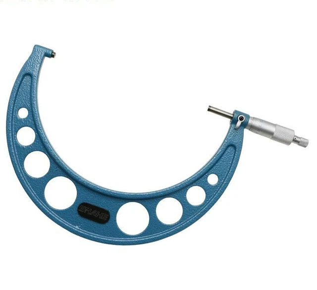 Micrometer Gauge Inside Outside Analog Scale Tool 5201-200A 175-200mm 0.01mm